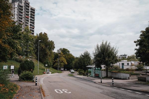 Eine Quartierstrasse