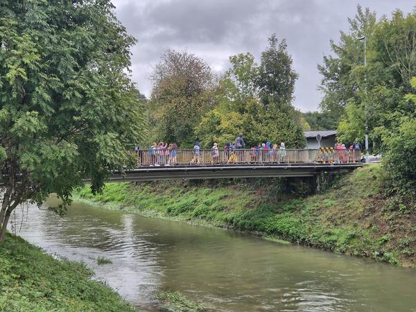 Auf der Wanderung