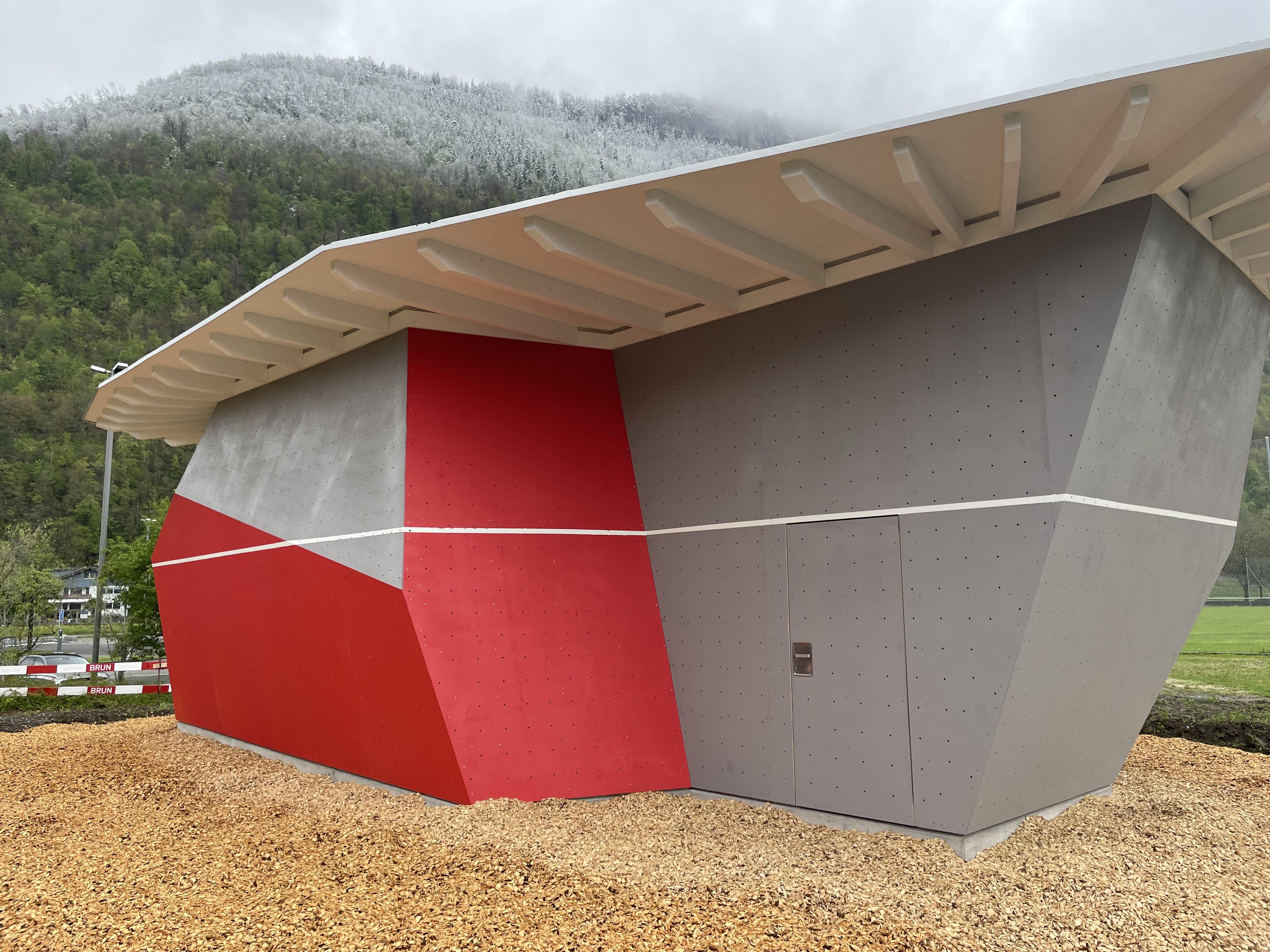 Boulder-Block im Bau (Stand April 2024)