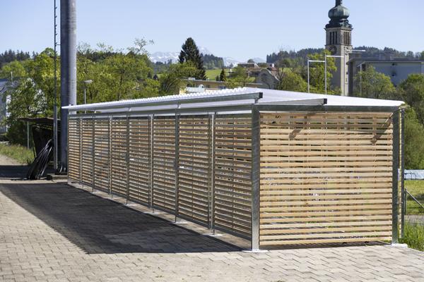 Abschliessbare Veloständer am Bahnhof: Inbetriebnahme