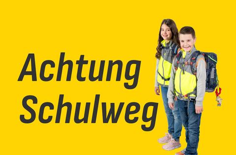 Bild Achtung Schulweg