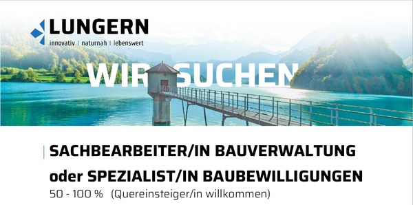 Stellenausschreibung Sachbearbeitung Bauverwaltung