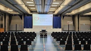 Gemeindeversammlung in der Mehrzweckhalle