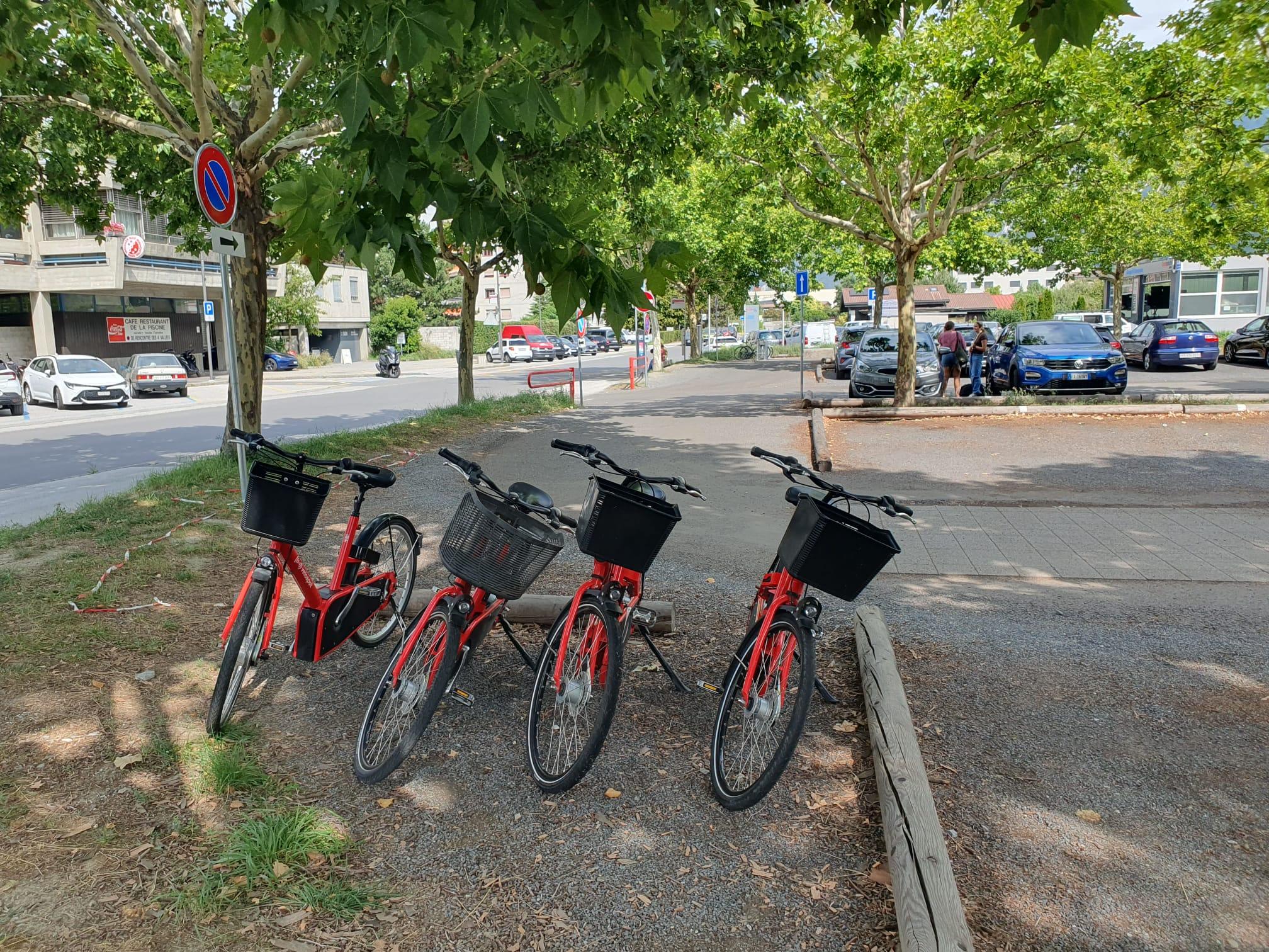Station PubliBike Velospot Blancherie