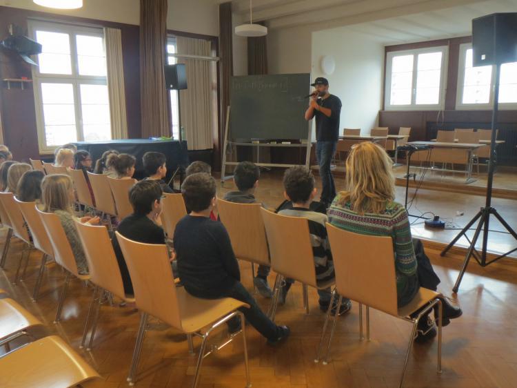 Beatboxing mit Miguel Camero