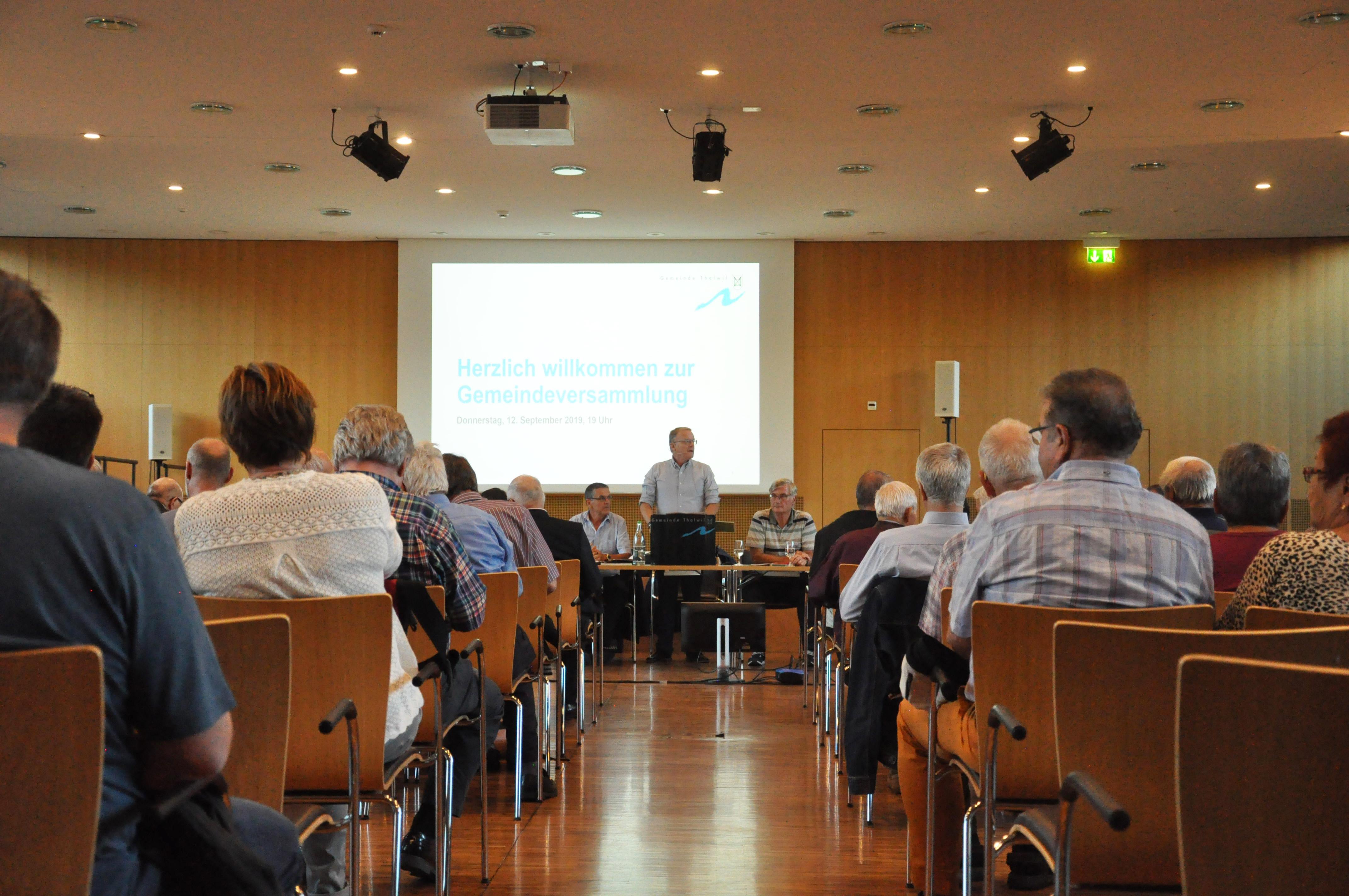 Gemeindeversammlung im Serata 2019