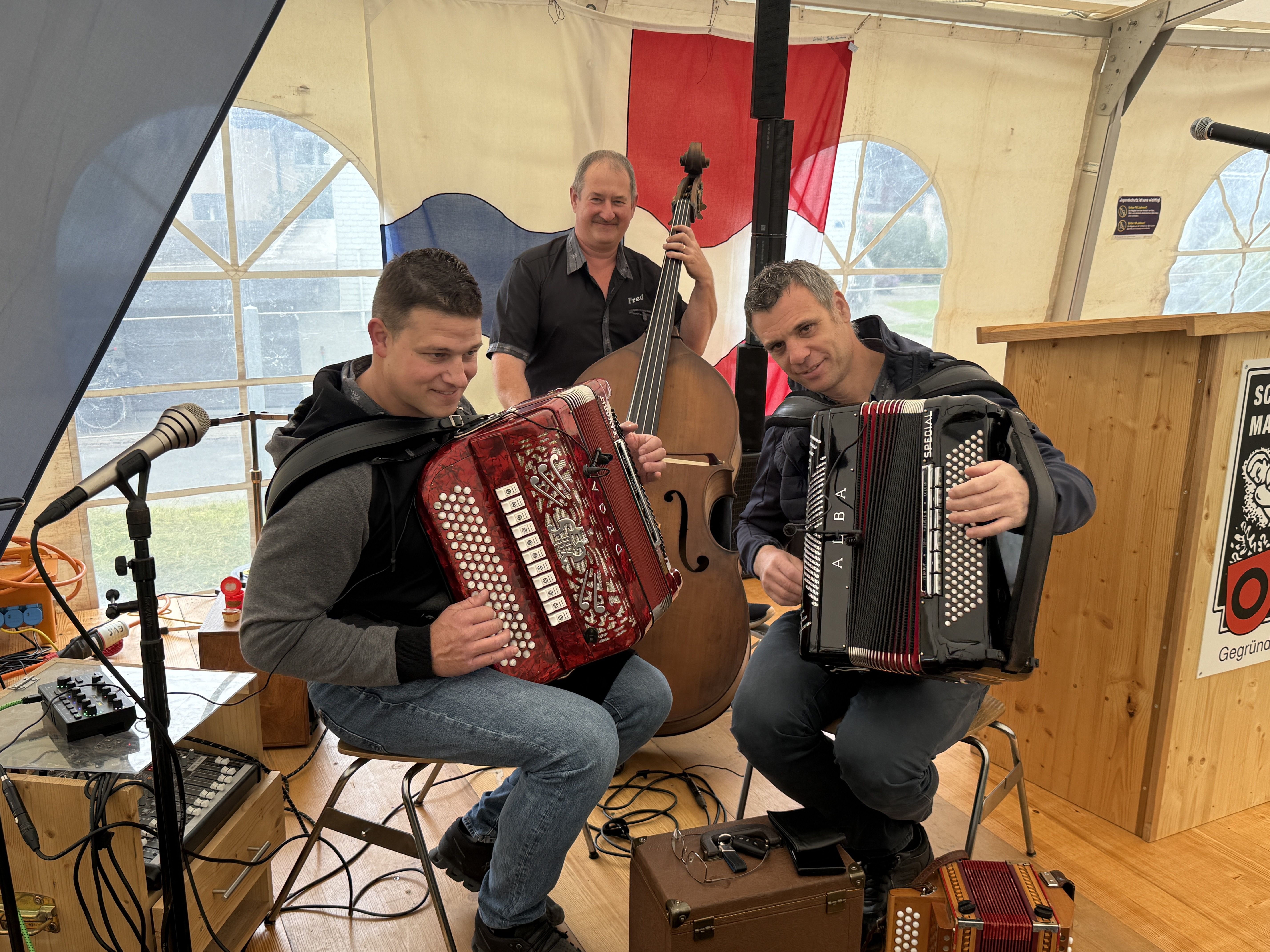 Trio Rötstock am Jubiläumsfest