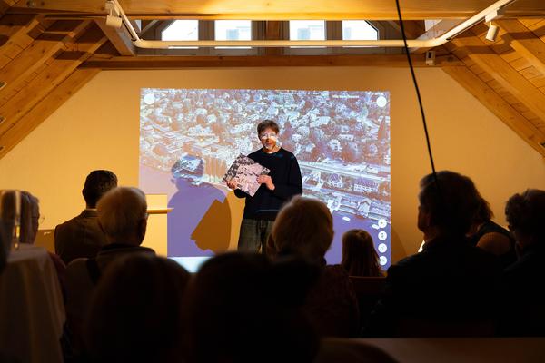 Ausstellungsansicht, «Zollikon von oben», 2024