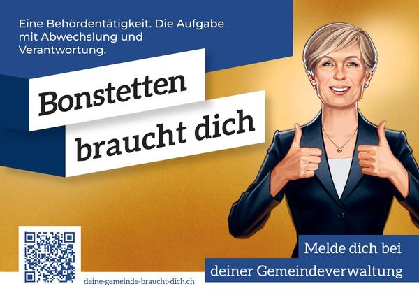 Plakat für die Erneuerungswahlen 2026