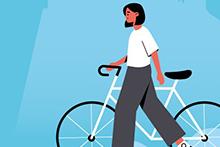 Carte itinéraires vélos