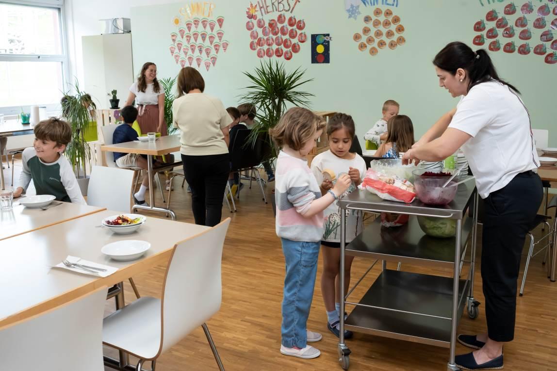 Mittagstisch im Schulhaus Mattli Horw