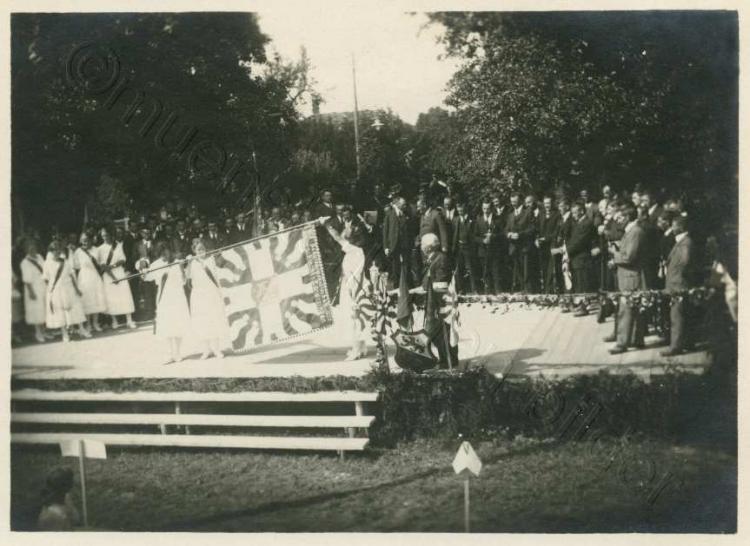 1922 Fahnenweihe Schützengesellschaft