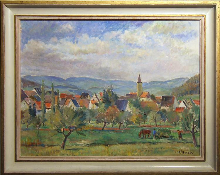 Öl auf Leinwand