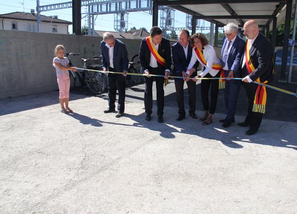 Inauguration Halte Chambésy