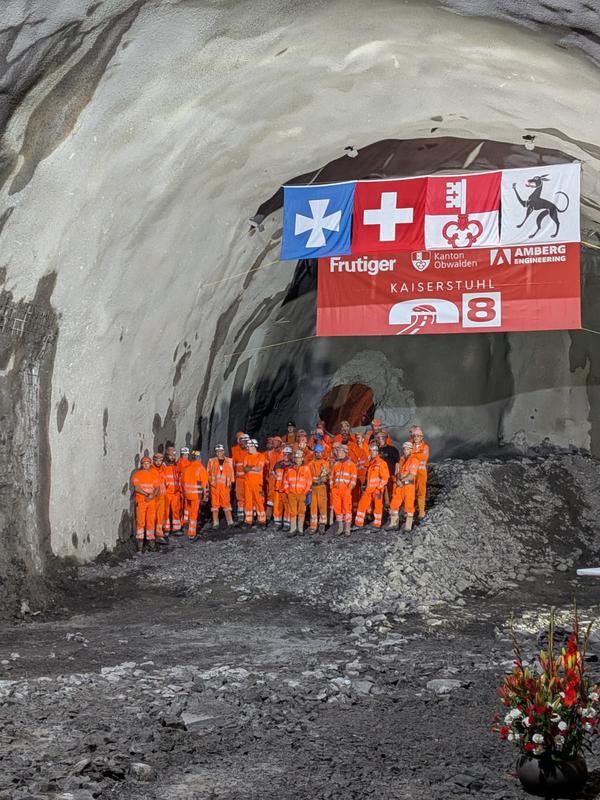 Tunnel Kaiserstuhl ist durchschlagen (Bild: BRD)