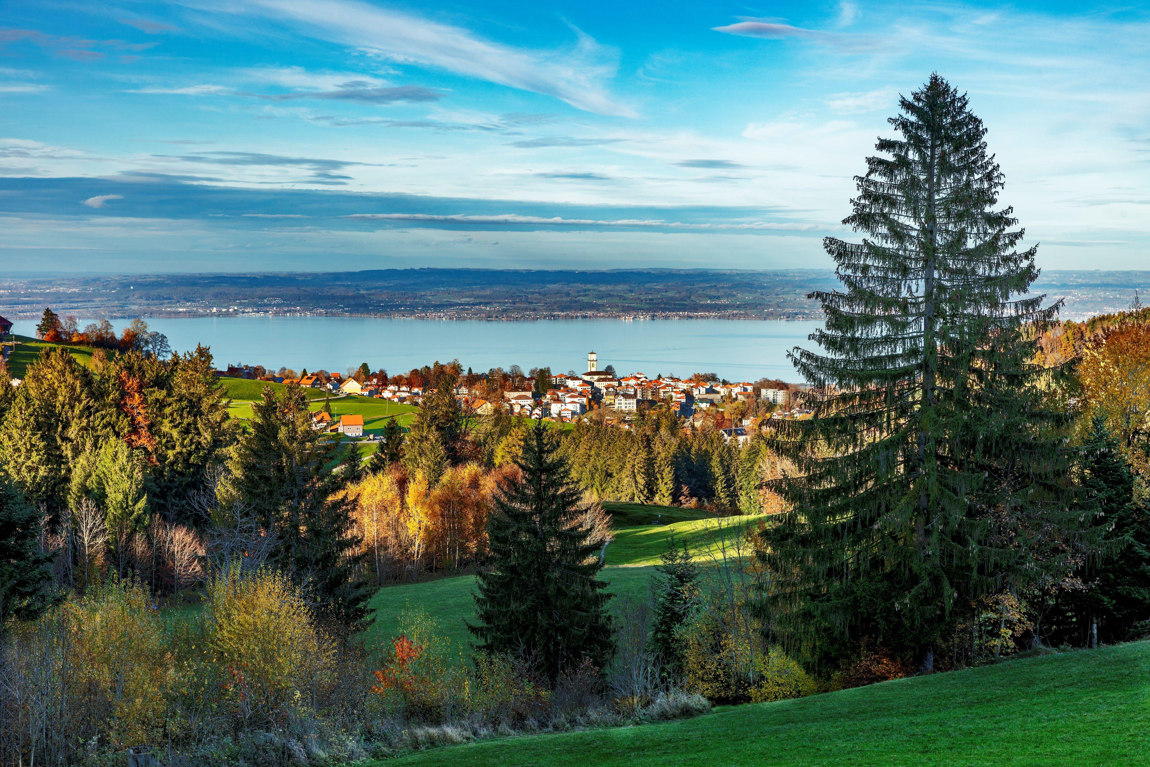 Heiden mit Sicht auf Bodensee