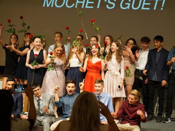 Zeugnisfeier Schule Sempach