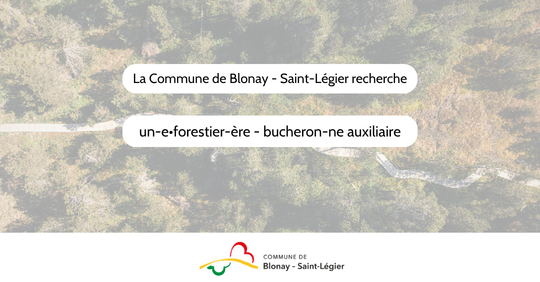 Offre d'emploi forestier-e bûcheron-ne