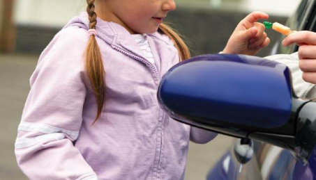 Kinder im Umgang mit Unbekannten