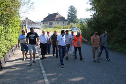 Unterwegs zur Deponie