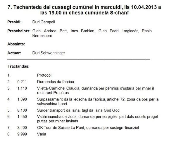 Protocol 10.04.2013
