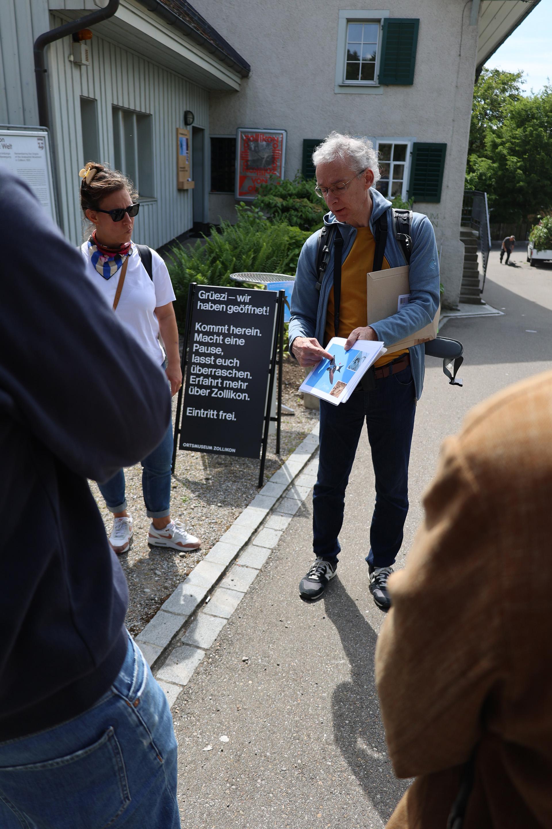 Rundgang: Nistplätze in der Nähe des Ortsmuseums
Mit Stefan Zoller, Orniplan AG
