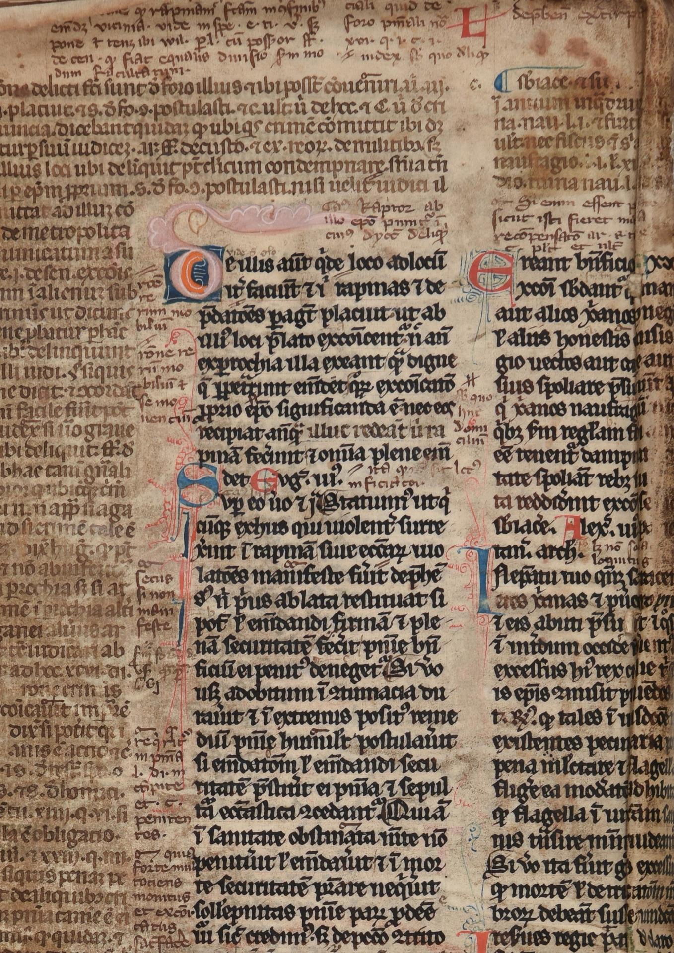 Ausschnitt des
Bucheinbands
des «Gemeiner Statt Chur
usgaab buoch […]» von 1590/1591
(AB III/F 04.002). (StadtAC, F 08.199,
Foto Stephan Schenk, 2024).