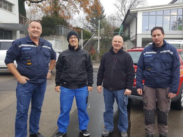 Brandübung Schulhaus Kastels vom 08.11.2017
