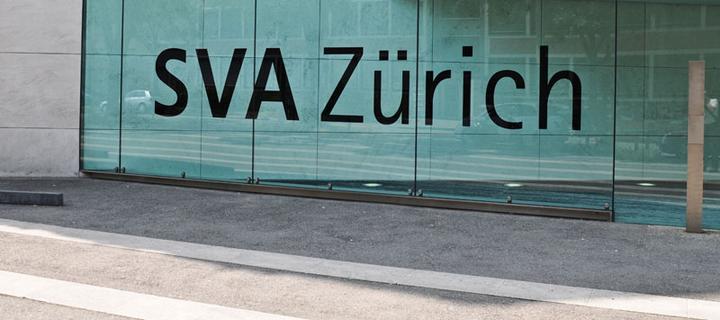 Eingang SVA Zürich