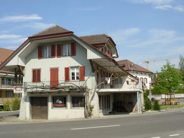 Bild der alten Dorfschmitte