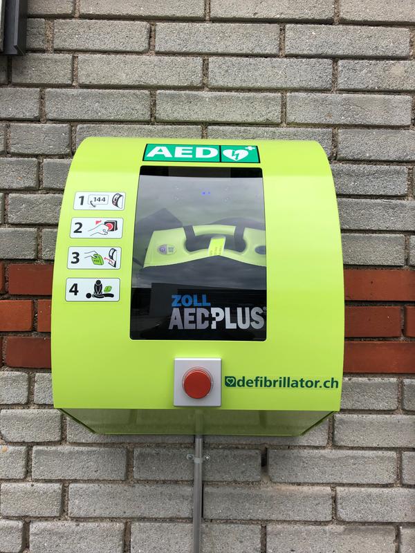 Standort Defibrillatoren Bahnhof Richterswil