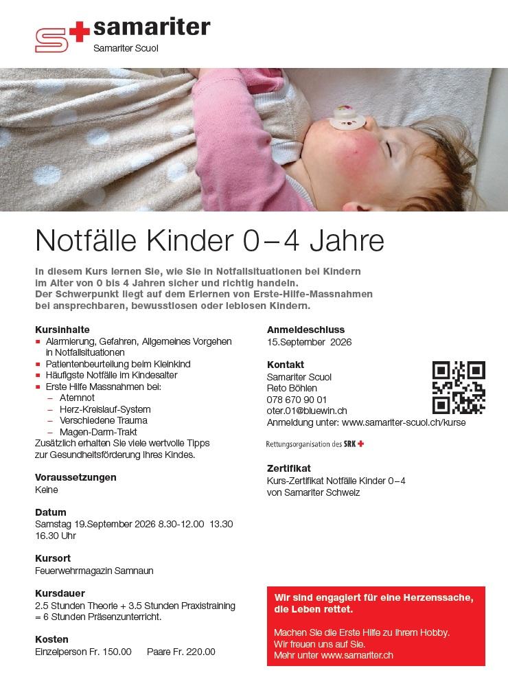 Kurs Samariter