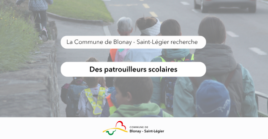 Offre d'emploi - Patrouilleurs scolaires