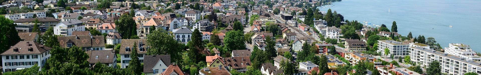 Gemeinde Thalwil Blick aufs Zentrum 