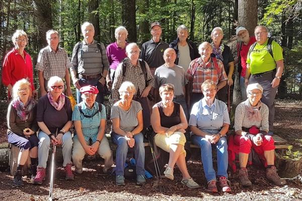 Seniorenwandergruppe