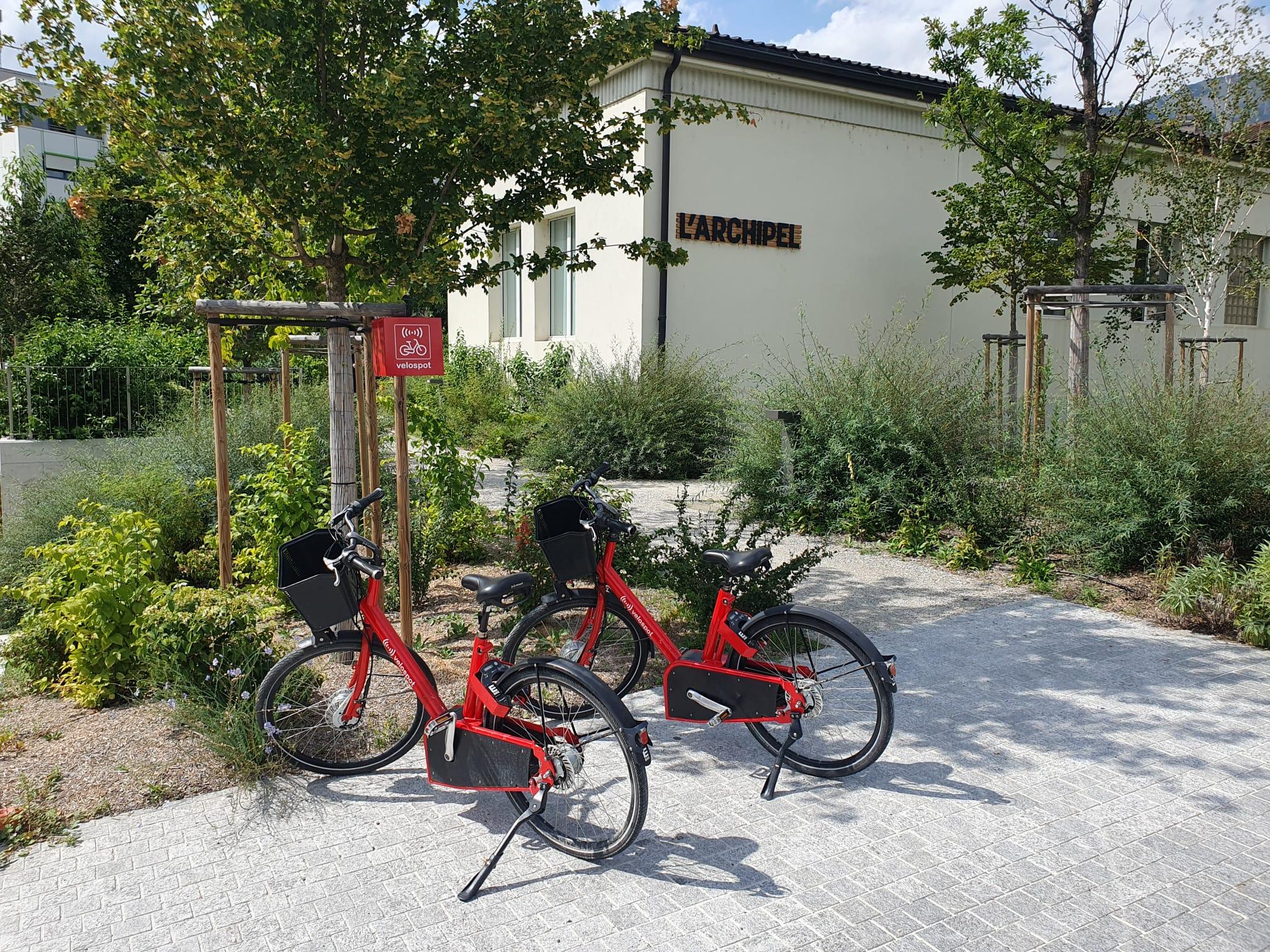Station PubliBike Velospot Archipel