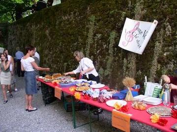 Marché villageois au Château de Blonay