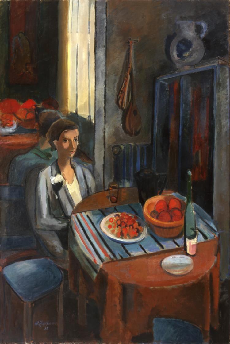 1933
Werner Hartmann
1903-1981
Öl auf Leinwand
Bildmass: 193x128 cm
Inventar: SGE 0054