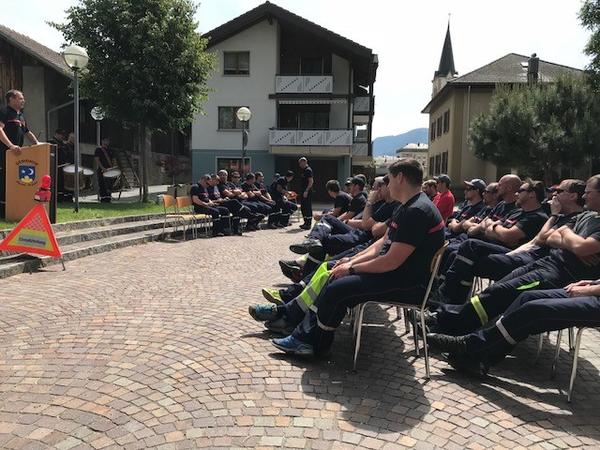 Brevetierungsfeier SPFW Gampel-Steg
