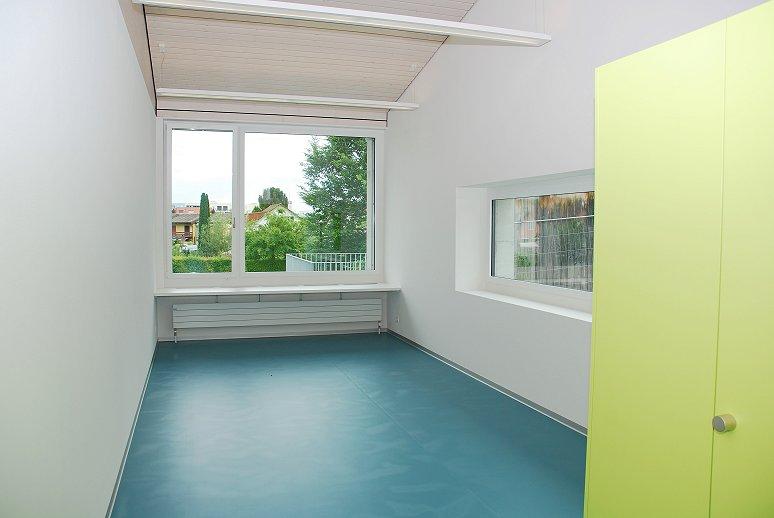 Der erweiterte Kindergarten Bündten.
