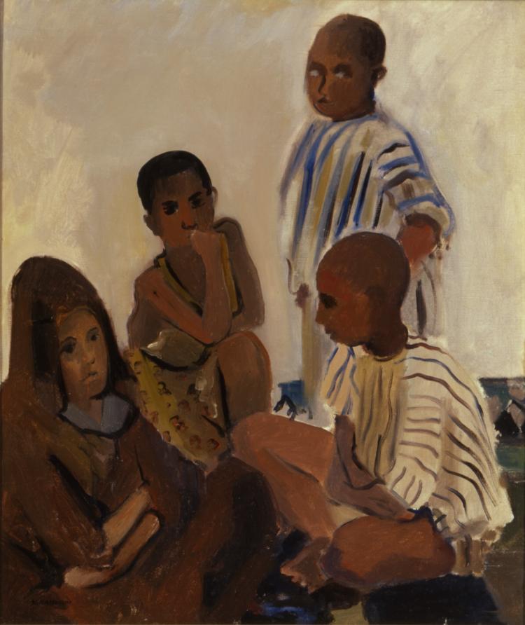 1931
Werner Hartmann
1903-1981
Öl auf Leinwand
Bildmass: 73x60 cm
Inventar: SGE 0059