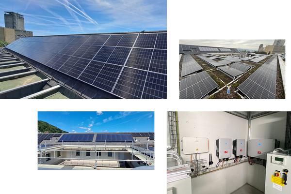 Referenzbilder  Elektroinstallationen Photovoltaikanlage