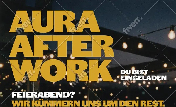 Aura After Work 13. August