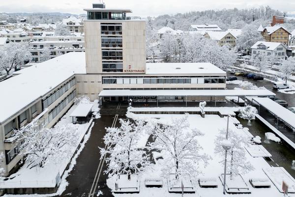 Stadthaus Uster im Winter