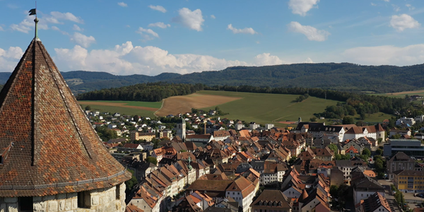 Vue vieille ville depuis Château